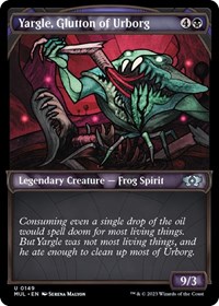 Yargle, Glutton of Urborg (Halo Foil), March of the Machine: Multiverse Legends