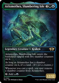 Arixmethes, Slumbering Isle (Halo Foil), March of the Machine: Multiverse Legends