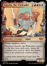 Aurelia, the Warleader (Halo Foil), March of the Machine: Multiverse Legends