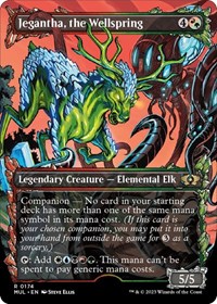 Jegantha, the Wellspring (Halo Foil), March of the Machine: Multiverse Legends