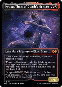 Kroxa, Titan of Death's Hunger (Halo Foil), March of the Machine: Multiverse Legends