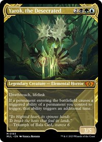 Yarok, the Desecrated (Halo Foil), March of the Machine: Multiverse Legends