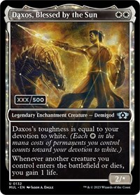 Daxos, Blessed by the Sun (Serial Numbered), March of the Machine: Multiverse Legends