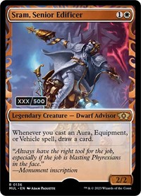 Sram, Senior Edificer (Serial Numbered), March of the Machine: Multiverse Legends