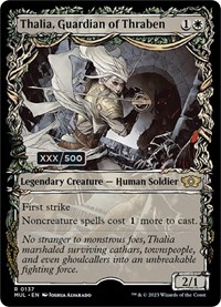 Thalia, Guardian of Thraben (Serial Numbered), March of the Machine: Multiverse Legends
