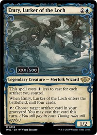 Emry, Lurker of the Loch (Serial Numbered), March of the Machine: Multiverse Legends