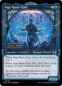 Inga Rune-Eyes (Serial Numbered), March of the Machine: Multiverse Legends