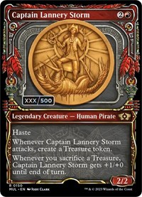 Captain Lannery Storm (Serial Numbered), March of the Machine: Multiverse Legends