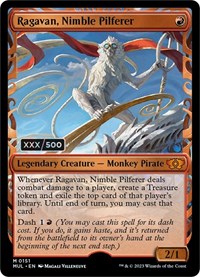 Ragavan, Nimble Pilferer (Serial Numbered), March of the Machine: Multiverse Legends