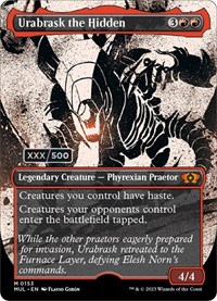 Urabrask the Hidden (Serial Numbered), March of the Machine: Multiverse Legends