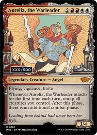 Aurelia, the Warleader (Serial Numbered), March of the Machine: Multiverse Legends