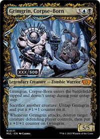 Grimgrin, Corpse-Born (Serial Numbered), March of the Machine: Multiverse Legends