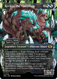 Keruga, the Macrosage (Serial Numbered), March of the Machine: Multiverse Legends