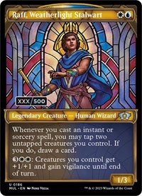 Raff, Weatherlight Stalwart (Serial Numbered), March of the Machine: Multiverse Legends