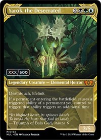 Yarok, the Desecrated (Serial Numbered), March of the Machine: Multiverse Legends
