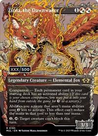 Zirda, the Dawnwaker (Serial Numbered), March of the Machine: Multiverse Legends