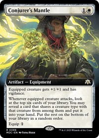 Conjurer's Mantle (Extended Art), Commander: March of the Machine