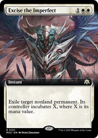 Excise the Imperfect (Extended Art), Commander: March of the Machine