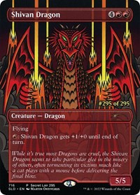 Shivan Dragon (Serial Numbered), Secret Lair Drop Series
