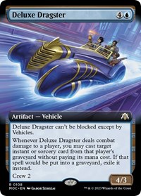 Deluxe Dragster (Extended Art), Commander: March of the Machine