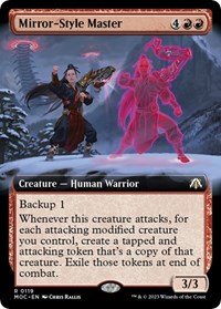 Mirror-Style Master (Extended Art), Commander: March of the Machine
