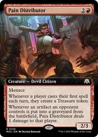 Pain Distributor (Extended Art), Commander: March of the Machine