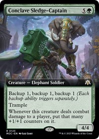 Conclave Sledge-Captain (Extended Art), Commander: March of the Machine