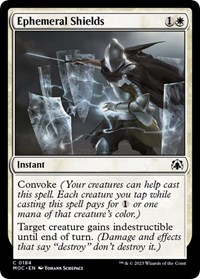 Ephemeral Shields, Commander: March of the Machine
