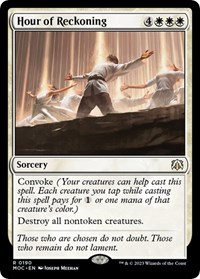 Hour of Reckoning, Commander: March of the Machine