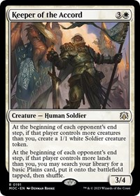 Keeper of the Accord, Commander: March of the Machine