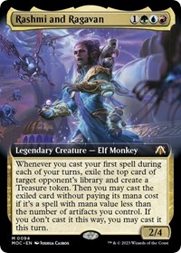 Rashmi and Ragavan (Extended Art), Commander: March of the Machine