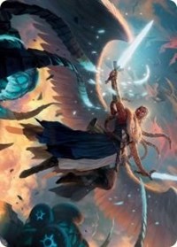 Boon-Bringer Valkyrie Art Card, Art Series: March of the Machine