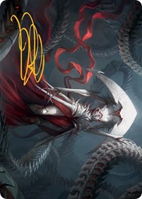 Elesh Norn Art Card (Gold-Stamped Signature), Art Series: March of the Machine