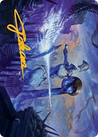 Ephara, Ever-Sheltering Art Card (Gold-Stamped Signature), Art Series: March of the Machine