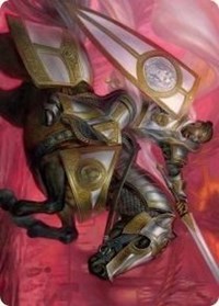 Sigiled Sentinel Art Card, Art Series: March of the Machine