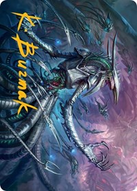 Jin-Gitaxias Art Card (Gold-Stamped Signature), Art Series: March of the Machine