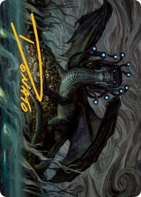 Oculus Whelp Art Card (Gold-Stamped Signature), Art Series: March of the Machine