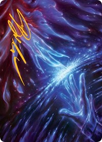 Transcendent Message Art Card (Gold-Stamped Signature), Art Series: March of the Machine