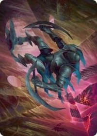 Xerex Strobe-Knight Art Card, Art Series: March of the Machine
