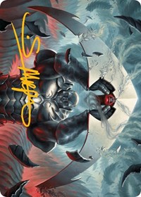 Mirrodin Avenged Art Card (Gold-Stamped Signature), Art Series: March of the Machine
