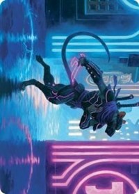 Nezumi Informant Art Card, Art Series: March of the Machine