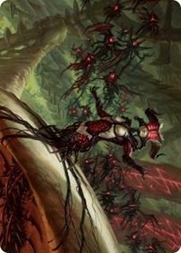 Sheoldred Art Card, Art Series: March of the Machine