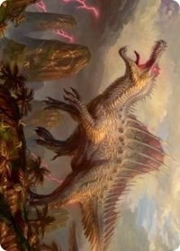 Etali, Primal Conqueror Art Card, Art Series: March of the Machine