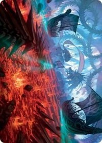 Invasion of Kaldheim Art Card, Art Series: March of the Machine
