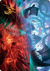 Invasion of Kaldheim Art Card (Gold-Stamped Signature), Art Series: March of the Machine