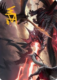 Invasion of Tarkir Art Card (Gold-Stamped Signature), Art Series: March of the Machine