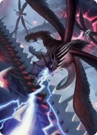 Defiant Thundermaw Art Card, Art Series: March of the Machine