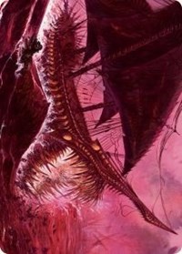 Marauding Dreadship Art Card, Art Series: March of the Machine