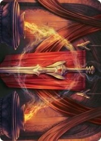 Ramosian Greatsword Art Card, Art Series: March of the Machine