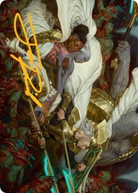 Storm the Seedcore (Gold-Stamped Signature), Art Series: March of the Machine